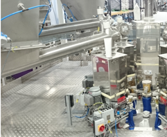 weighing and dosing system