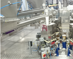 weighing and dosing system