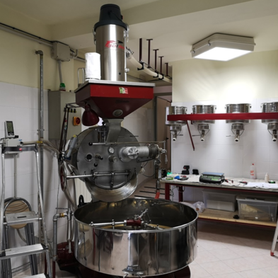 Hopper Loader loading roaster Hopper Loader loading roaster