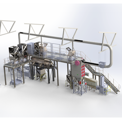 Local Exhaust Ventilation system render