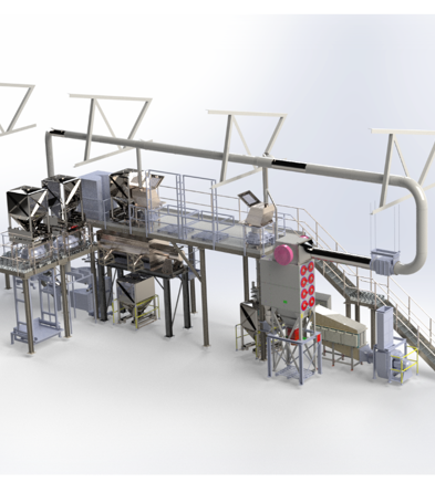 Local Exhaust Ventilation system render