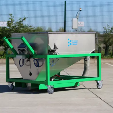 600L mobile weigh bin 600L mobile weigh bin