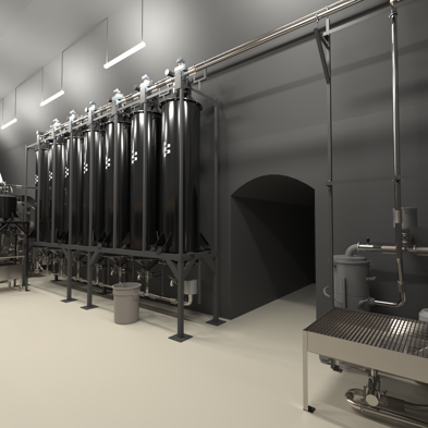 Green Coffee Silo System UK